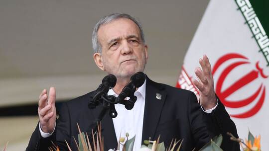 Iranischer Präsident Massud Peseschkian Iranischer Präsident Massud Peseschkian