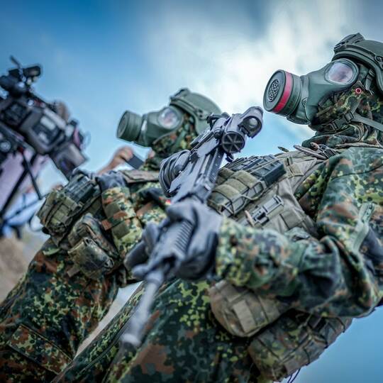Bundeswehrübung «Badischer Sturm»