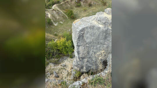 Drohender Felsabsturz - Bereich um Spielburg gesperrt