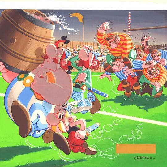 Asterix-Titelbild bringt Millionensumme bei Auktion