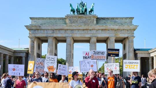 Demonstration in Berlin Demonstration in Berlin