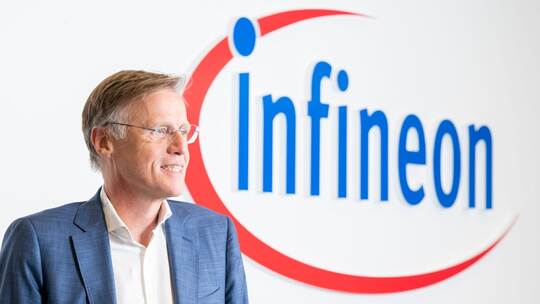 Infineon-Chef Hanebeck Infineon-Chef Hanebeck
