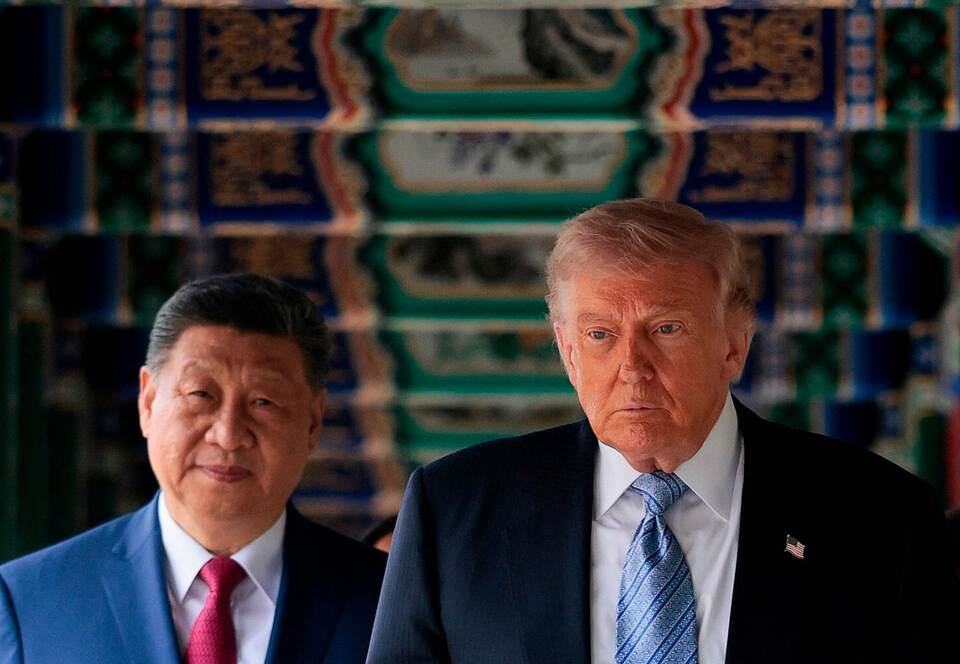 US-Präsident Trump in China US-Präsident Trump in China