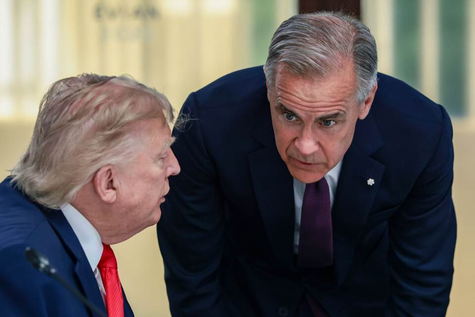 Trump und Carney Trump und Carney