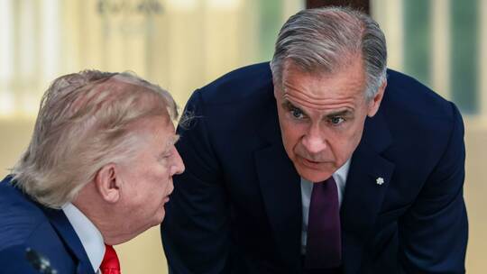 Trump und Carney Trump und Carney
