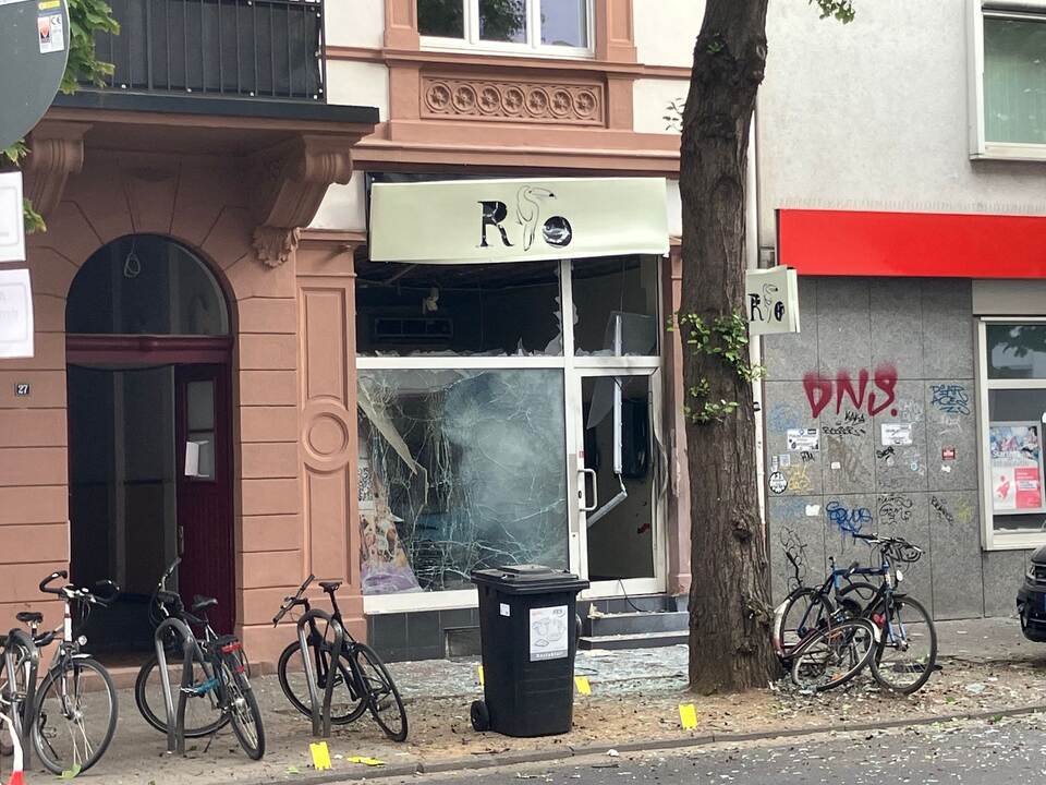 Explosionen in Frankfurt Explosionen in Frankfurt