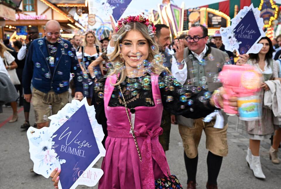 Influencer beim Oktoberfest Influencer beim Oktoberfest