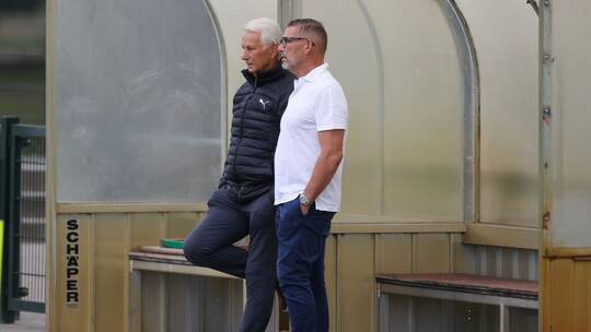 Rainer Bonhof und Uwe Kamps