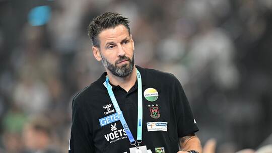 Trainer Bennet Wiegert vom SC Magdeburg Trainer Bennet Wiegert vom SC Magdeburg