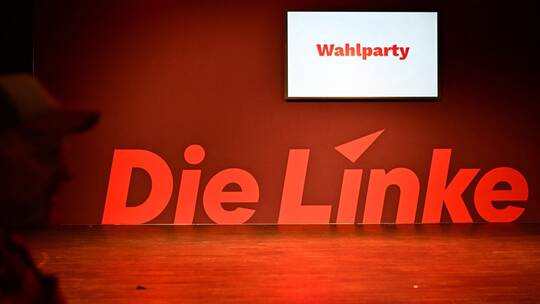 Abgeordnetenhaus-Wahl Berlin - Wahlparty Die Linke