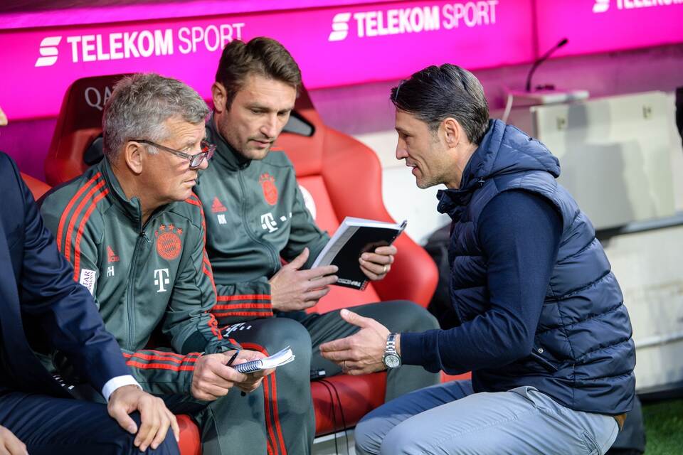 Peter Hermann und Niko Kovac Peter Hermann und Niko Kovac