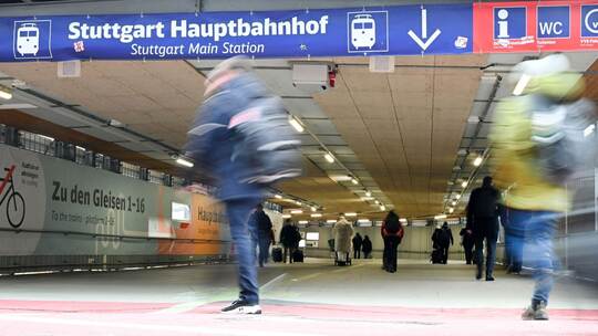 Stuttgarter Bahnhofs-Tunnel