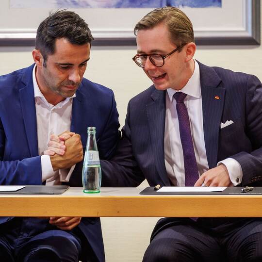 Sitzung des CDU-Landesvorstands nach Landtagswahl