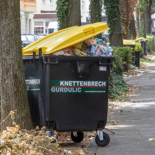 Gelbe Tonne Entsorgung