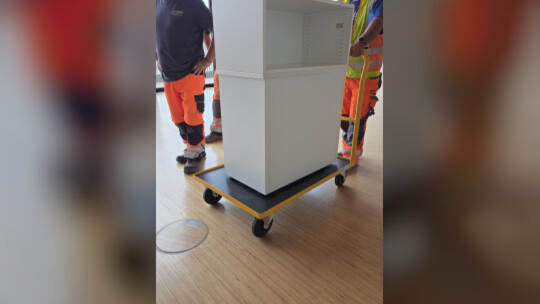 Der Wasserschaden im Remchinger Rathaus wurde behoben. Gemeinde Remchingen / Di Sannio