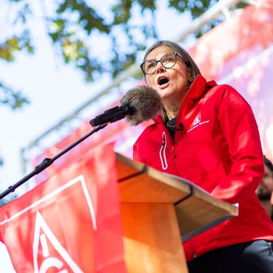 Christiane Benner, Erste Vorsitzende der IG Metall