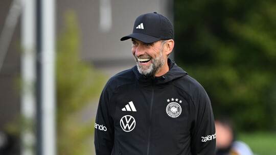 Fußball-Nationalmannschaft: Training Fußball-Nationalmannschaft: Training