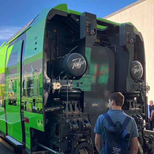Mobilitätsmesse Innotrans in Berlin