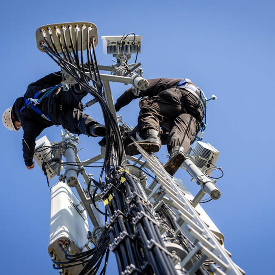 Mobilfunkmast der Telekom