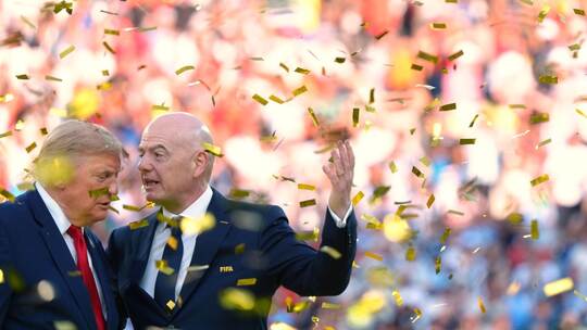 Donald Trump und Gianni Infantino Donald Trump und Gianni Infantino