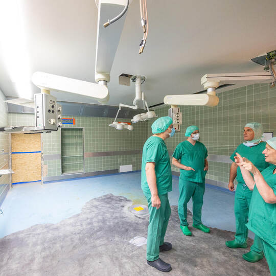 OP-Saal Umbau RKH Mühlacker
