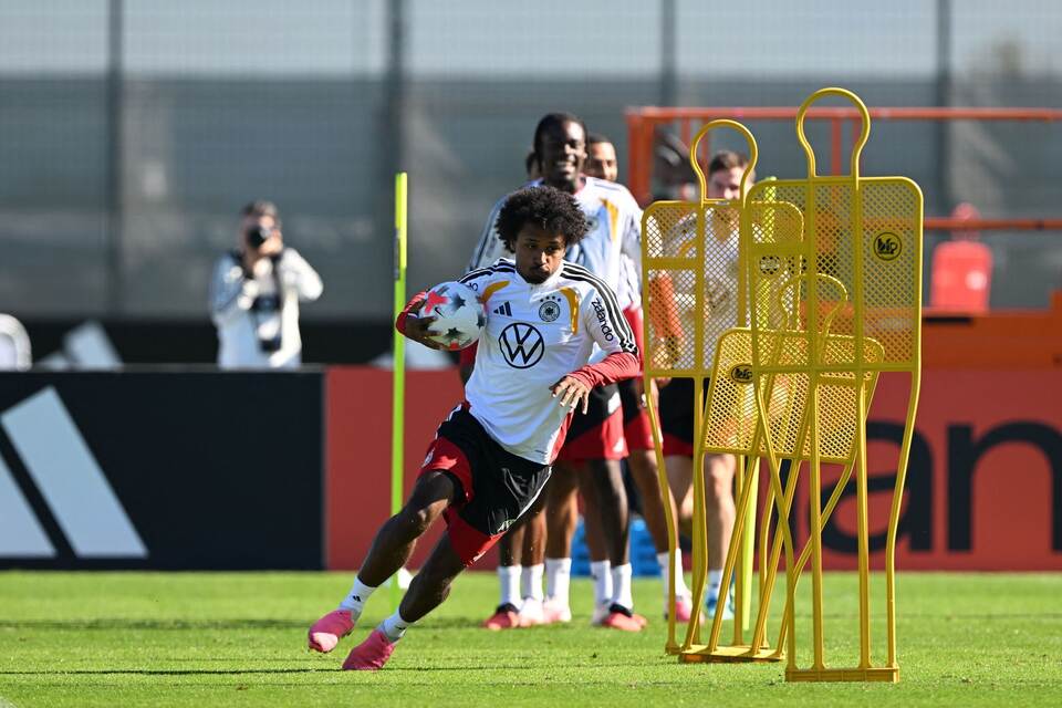 Fußball-Nationalmannschaft: Abschlusstraining Fußball-Nationalmannschaft: Abschlusstraining