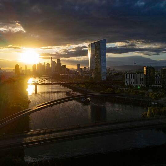 Bankenskyline Frankfurt