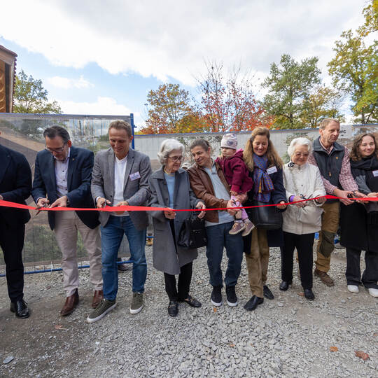 Einweihung Wildpark Besucherzentrum