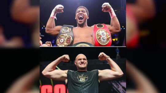 Anthony Joshua und Tyson Fury