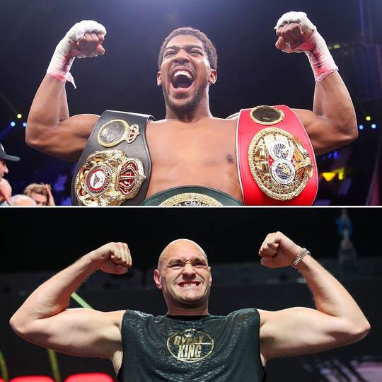 Anthony Joshua und Tyson Fury Anthony Joshua und Tyson Fury