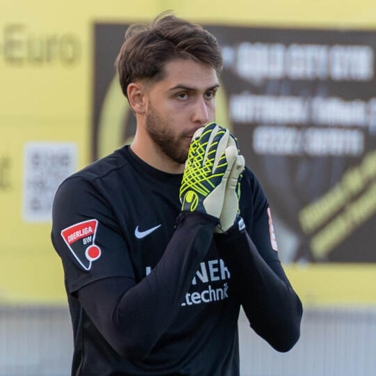 David Mitrovic wird wohl auch im Auswärtsspiel beim TSV Essingen im Nöttinger Tor stehen. Foto: Ralf Becker