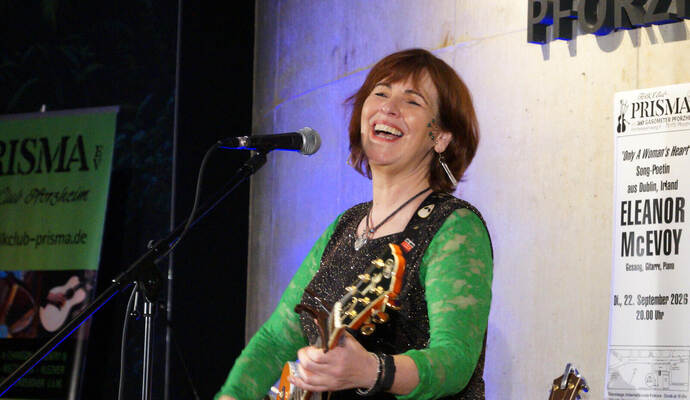 Zuschauerrekord zur Prisma-Saisoneröffnung in Pforzheim: 145 Konzertgäste erleben Eleanor McEvoy
