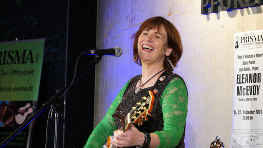 Singer-Songwriterin Eleanor McEvoy sorgte beim Gig im Folkclub Prisma für Begeisterung.
