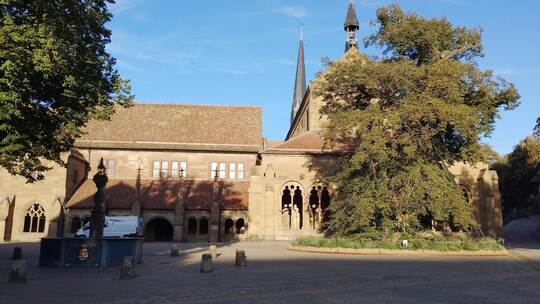 Die Klosteranlage gehört seit 1993 zum Unesco-Weltkulturerbe – mögliche Auswirkungen der Windkraftplanung beschäftigen nun erneu