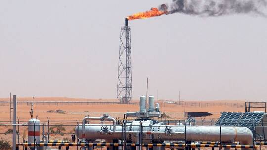 Ölfeld in Saudi-Arabien Ölfeld in Saudi-Arabien