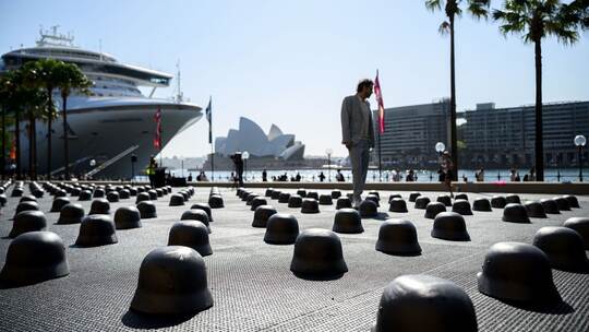 Ai Weiwei Kunstwerk «Mushrooms» in Sydney