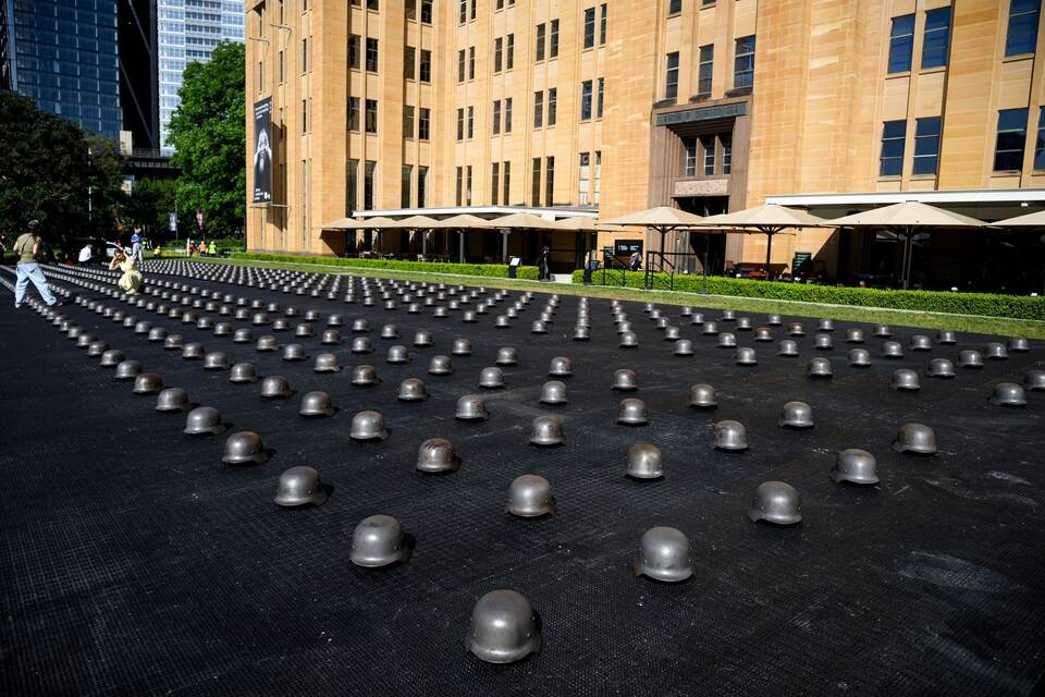Ai Weiwei Kunstwerk «Mushrooms» in Sydney Ai Weiwei Kunstwerk «Mushrooms» in Sydney