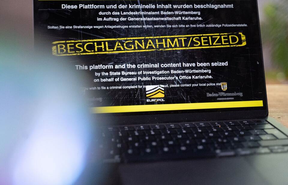 Betrugs-Websites beschlagnahmt Betrugs-Websites beschlagnahmt