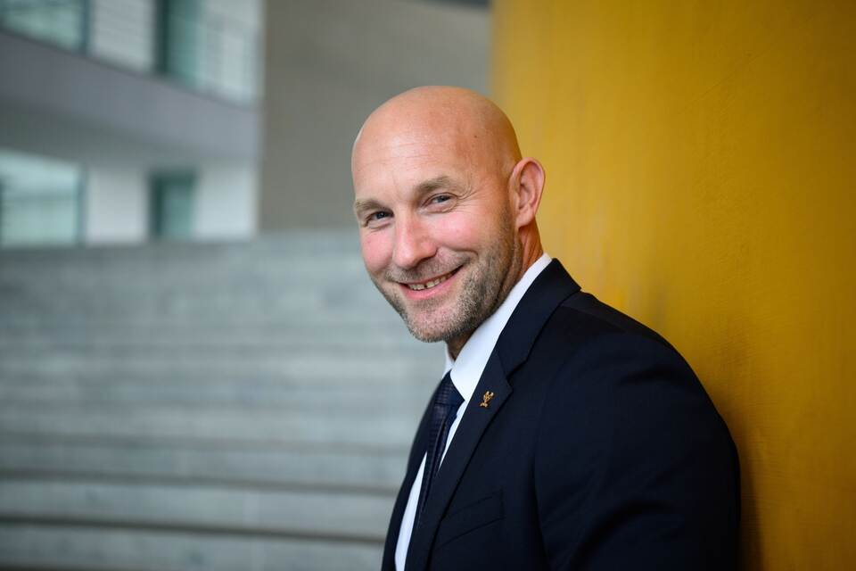 Sport-Staatsminister Ronald Rauhe Sport-Staatsminister Ronald Rauhe