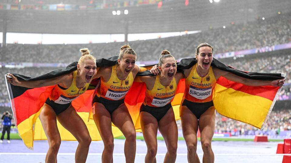 Deutsche Sportlerinnen bei Olympia Deutsche Sportlerinnen bei Olympia