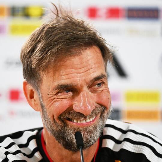Fußball-Nationalmannschaft - Pressekonferenz
