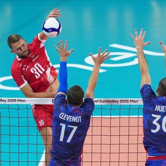 Volleyball-EM: Frankreich - Polen