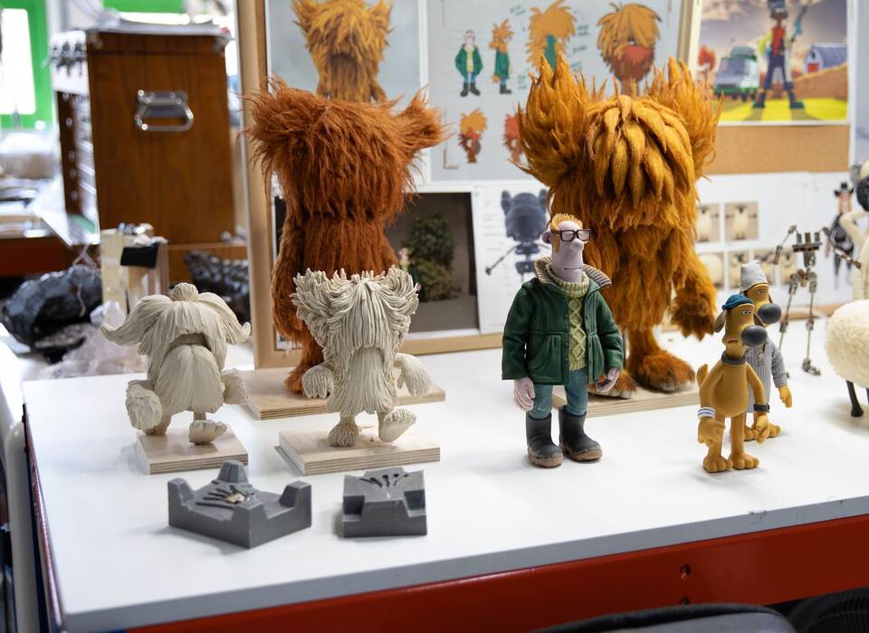 Zwei Sekunden Film am Tag: Beim Dreh von «Shaun das Schaf» Zwei Sekunden Film am Tag: Beim Dreh von «Shaun das Schaf»