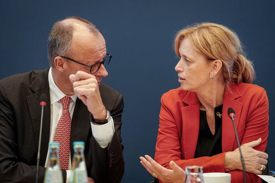 Friedrich Merz und Karin Prien Friedrich Merz und Karin Prien