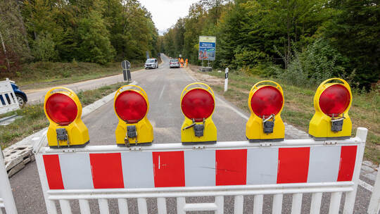 L565 Neuenbürg Birkenfeld Bauarbeiten