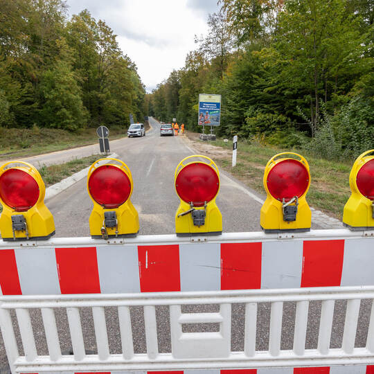 L565 Neuenbürg Birkenfeld Bauarbeiten