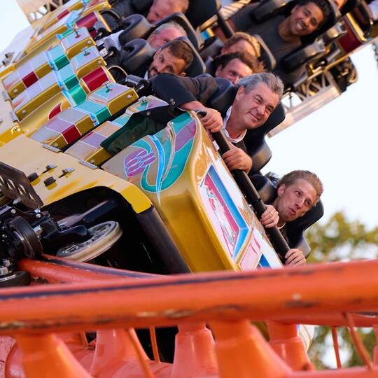 Söder und Krause fahren „Olympia Looping“