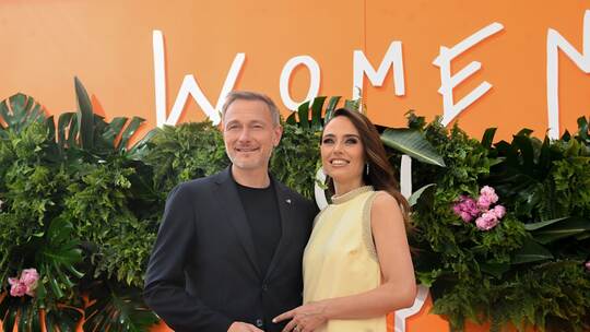 Franca Lehfeldt und Christian Lindner