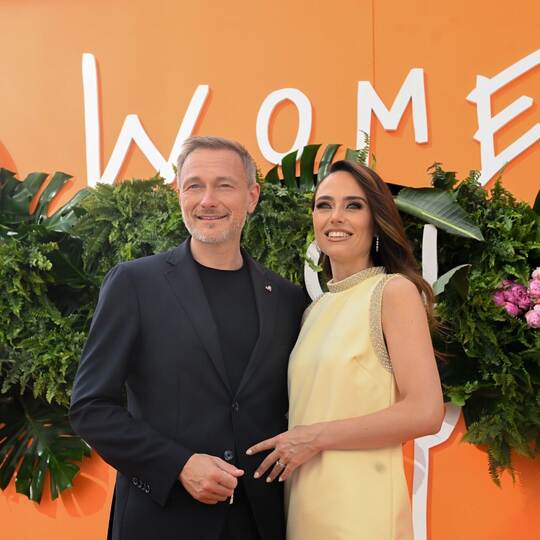 Franca Lehfeldt und Christian Lindner