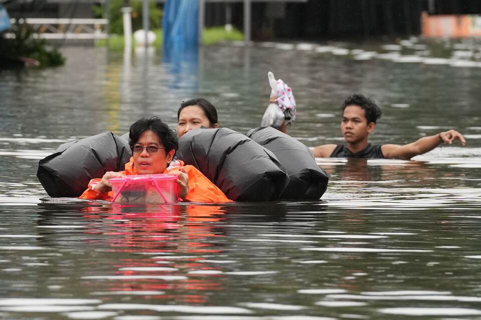 Überschwemmungen in Thailand